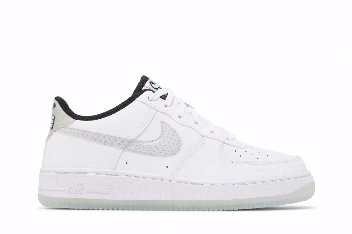 Nike Air Force 1 LV8 KSA GS White Glacier Blue, view 2