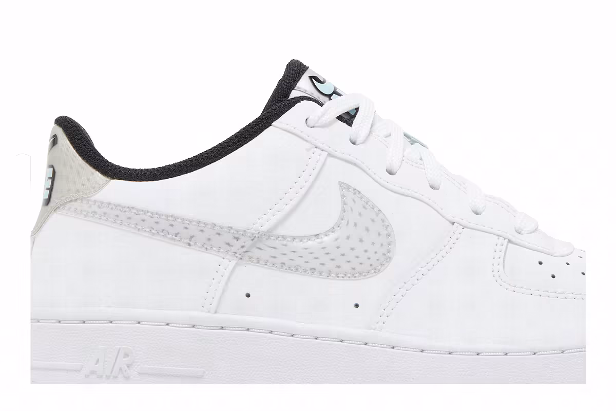Nike Air Force 1 LV8 KSA GS White Glacier Blue, view 3
