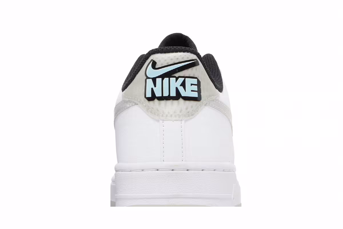 Nike Air Force 1 LV8 KSA GS White Glacier Blue, view 8