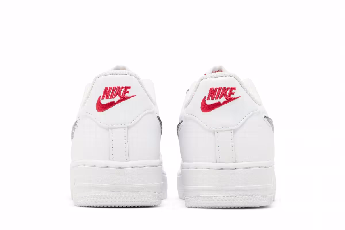 Nike Air Force 1 LV8 GS White Black, view 7