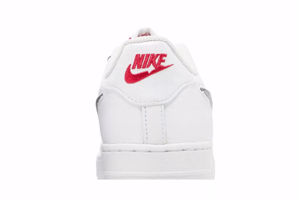 Nike Air Force 1 LV8 GS White Black, view 8