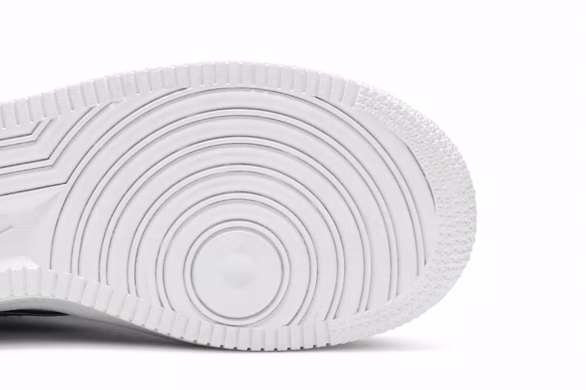 Nike Air Force 1 LV8 Sport GS White Black, view 6