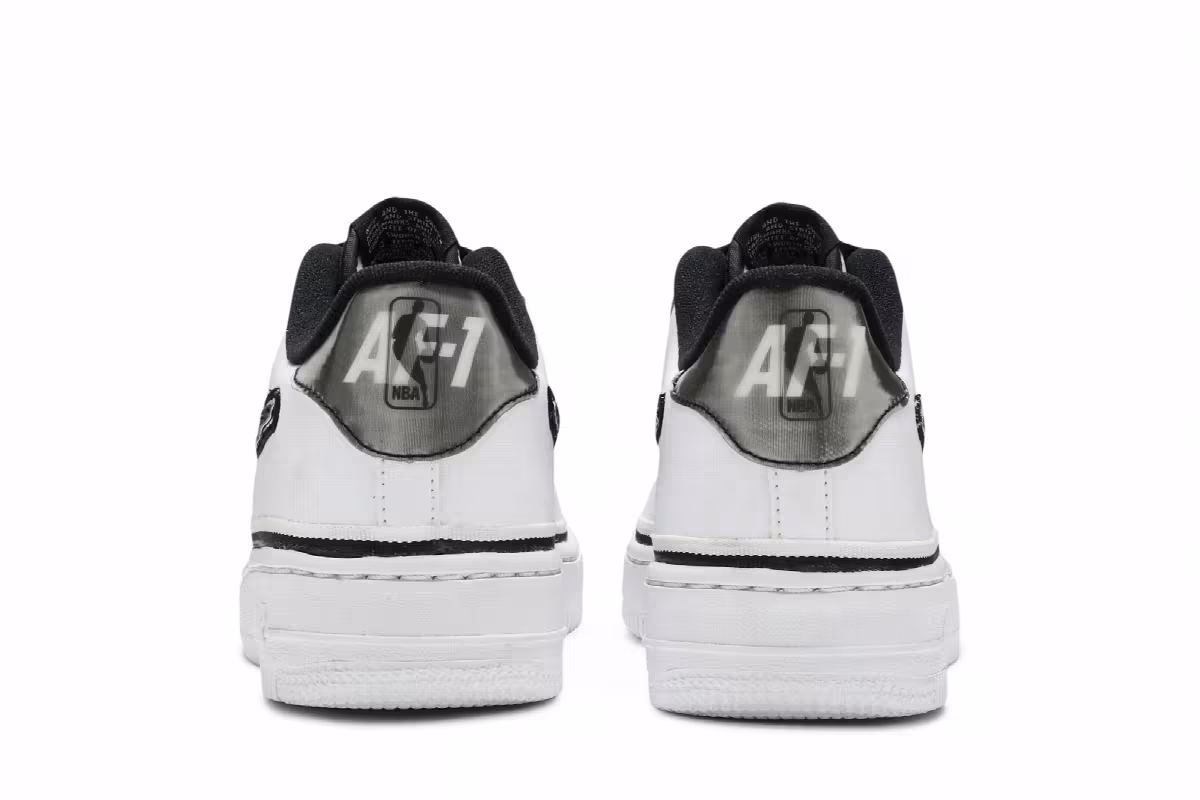 Nike Air Force 1 LV8 Sport GS White Black, view 7