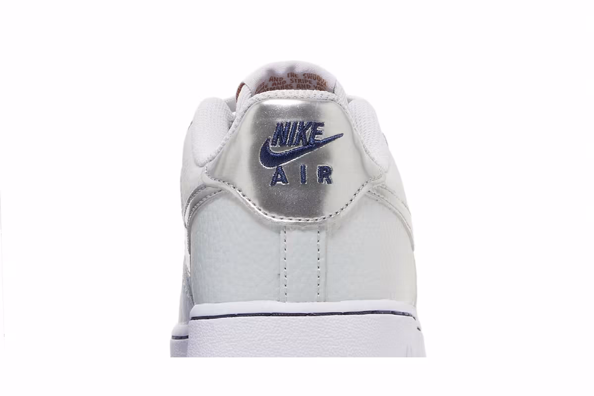Nike Air Force 1 GS Pure Platinum Barely Grape, view 8