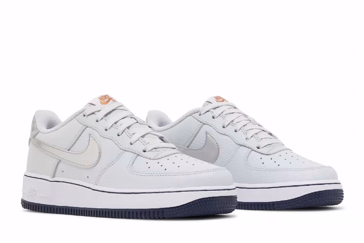 Nike Air Force 1 GS Pure Platinum Barely Grape, view 9