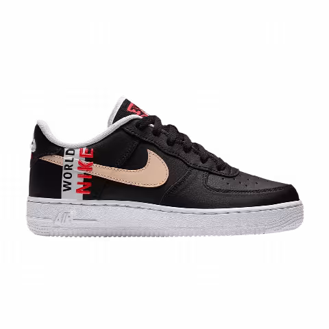 Nike Air Force 1 LV8 1 GS 'Worldwide Pack - Black Crimson'