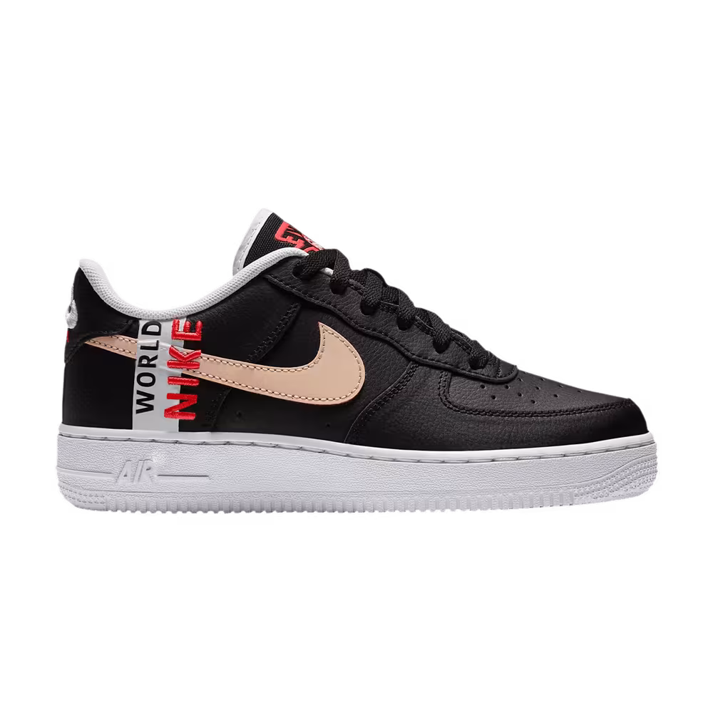 Nike Air Force 1 LV8 1 GS Worldwide Pack - Black Crimson