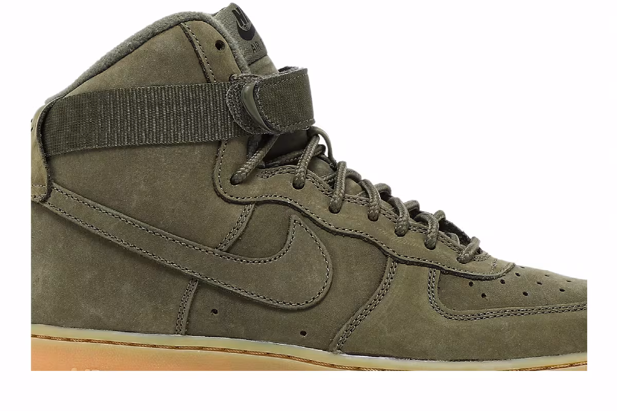 Nike Air Force 1 High WB GS Medium Olive, view 3