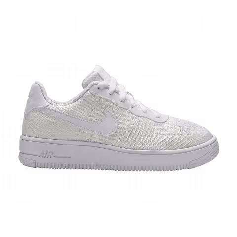 Nike Air Force 1 Flyknit 2.0 GS 'Triple White'