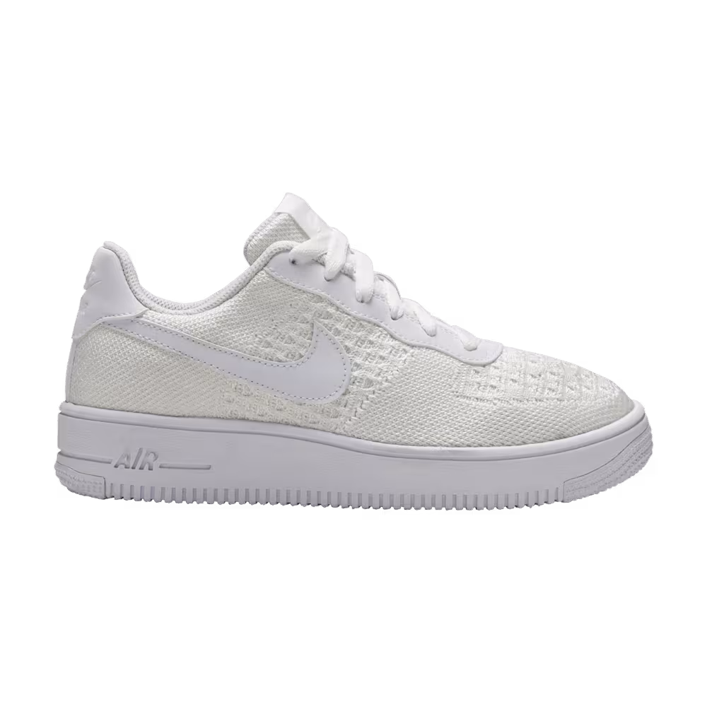 Nike Air Force 1 Flyknit 2.0 GS Triple White