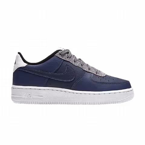 Nike Air Force 1 LV8 4 GS 'Pebble Print - Midnight Navy'