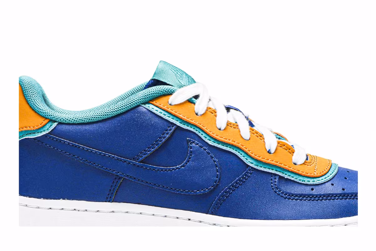 Nike Air Force 1 Low LV8 GS Double Layered - Indigo Force, view 3