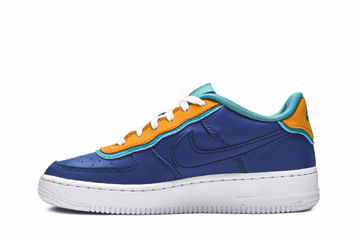 Nike Air Force 1 Low LV8 GS Double Layered - Indigo Force, view 4