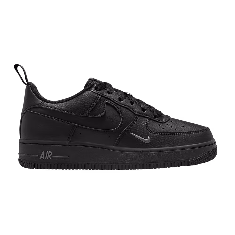 Nike Air Force 1 LV8 GS Multi-Etch Swoosh - Black Dark Grey