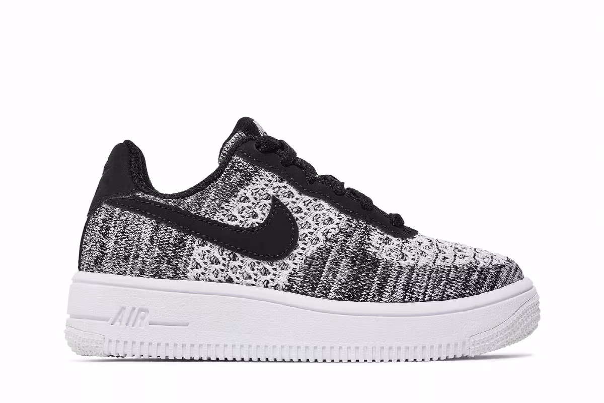 Nike Air Force 1 Flyknit 2.0 GS Oreo, view 2