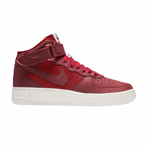 Nike Air Force 1 Mid LV8 GS 'Team Red'