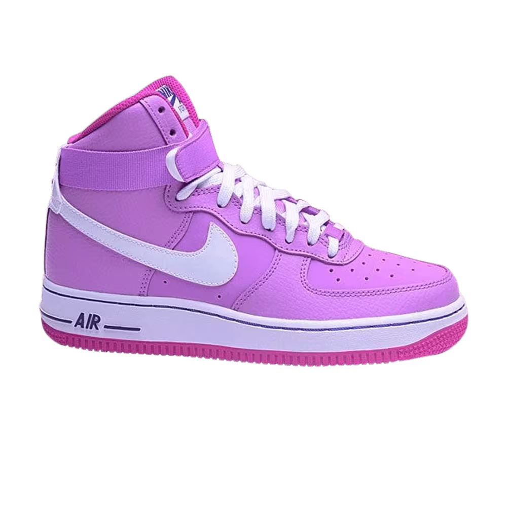Nike Air Force 1 Hi GS Fuschia Glow