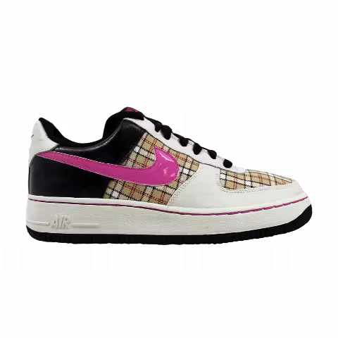 Nike Air Force 1 GS 'Plaid Pink'