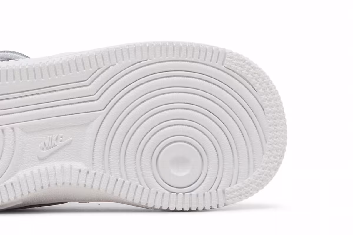 Nike Air Force 1 Mid TD Triple White, view 6
