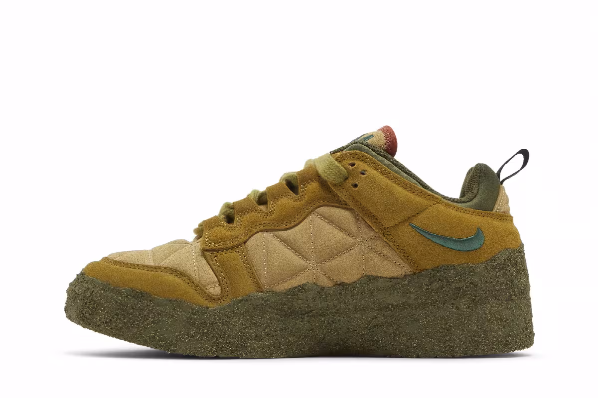 Cactus Plant Flea Market x Nike Dunk Low SP Tan Mossy Green, view 4