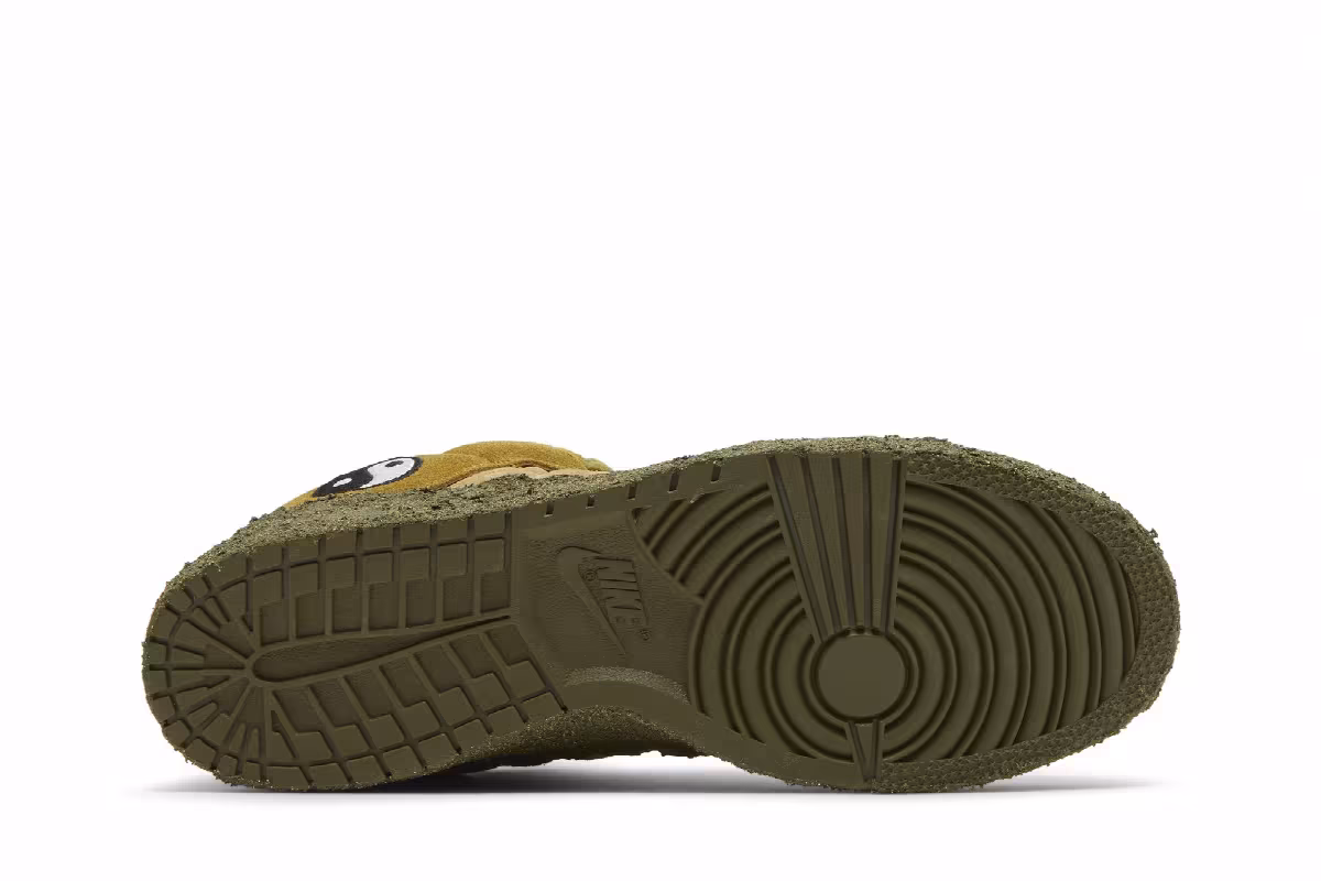 Cactus Plant Flea Market x Nike Dunk Low SP Tan Mossy Green, view 5