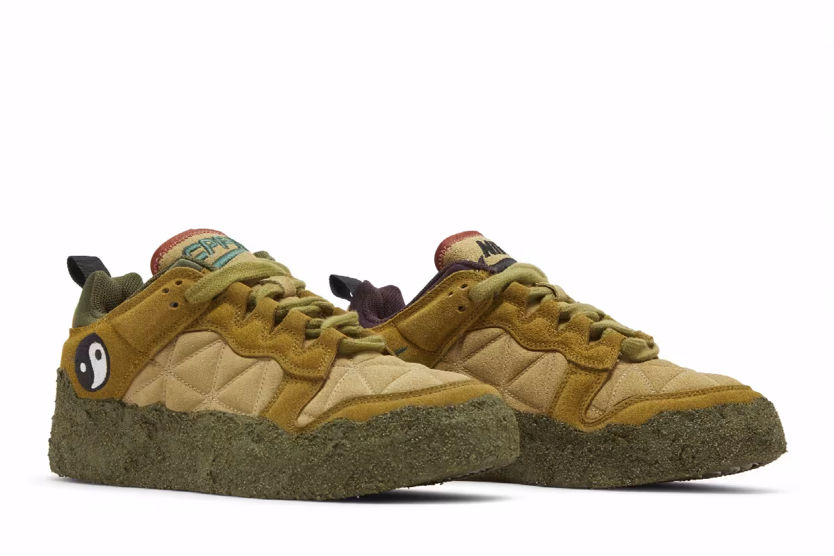 Cactus Plant Flea Market x Nike Dunk Low SP Tan Mossy Green, view 9