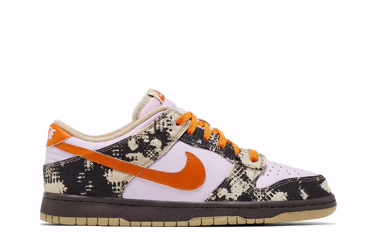 Nike Dunk Low Digital Camo, view 2