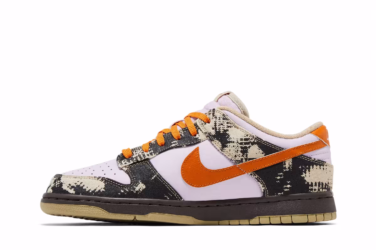Nike Dunk Low Digital Camo, view 4