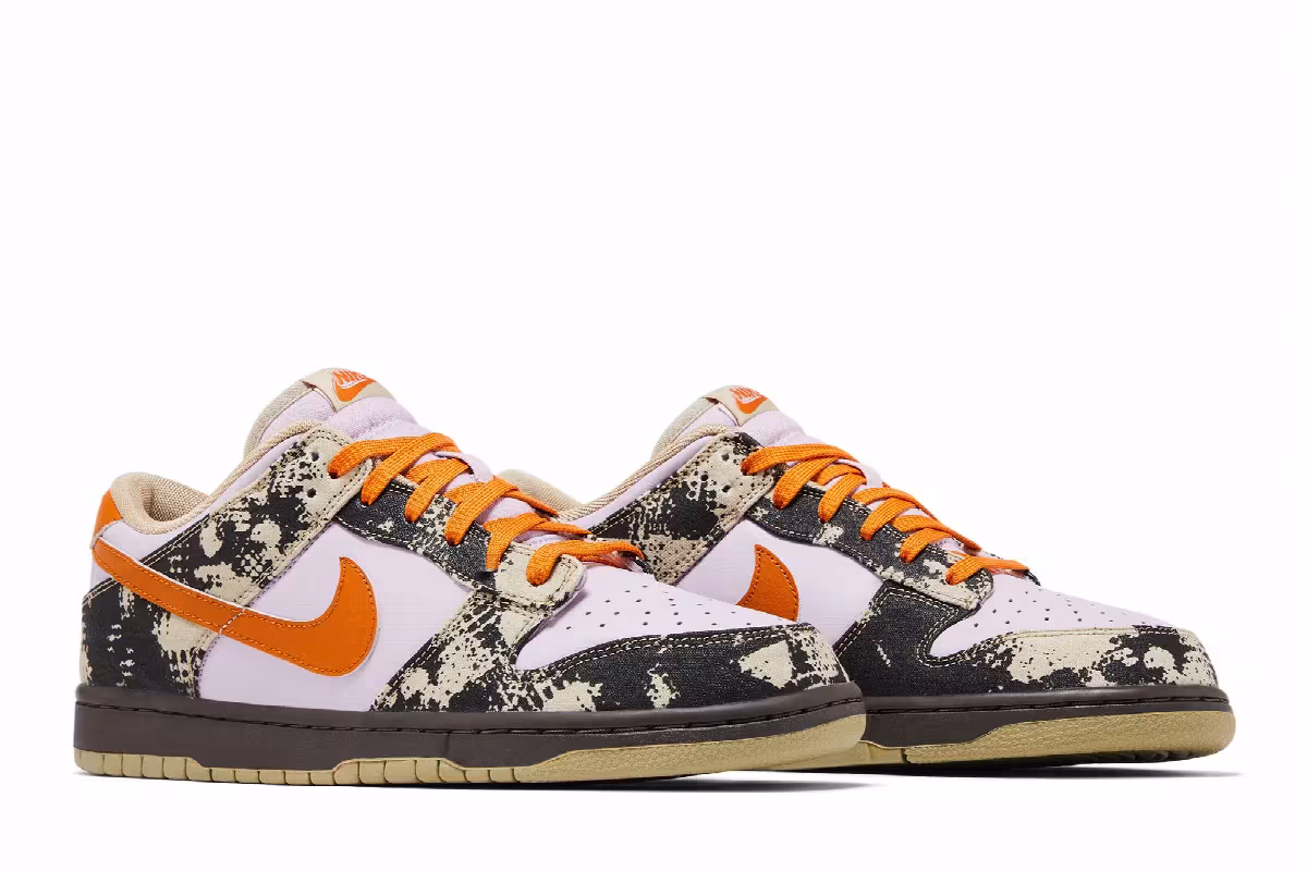 Nike Dunk Low Digital Camo, view 9
