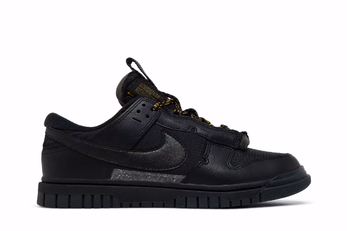 Nike Air Dunk Jumbo Black Gold, view 2