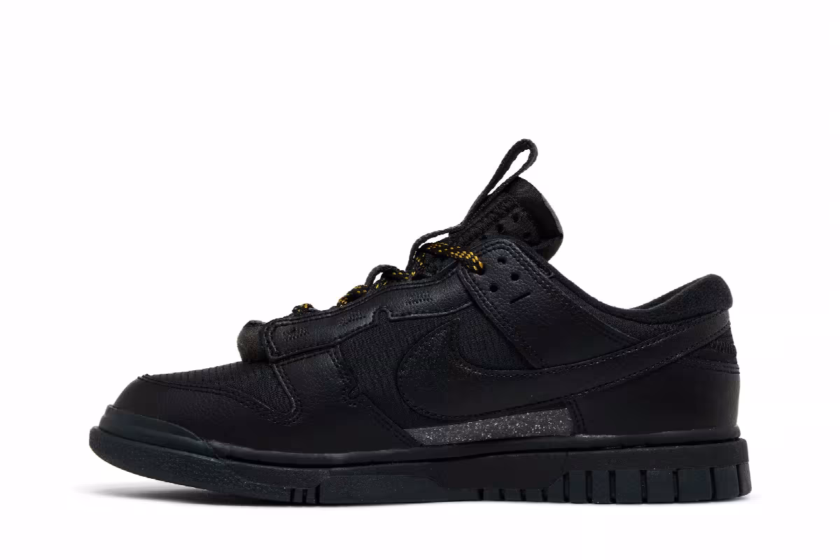 Nike Air Dunk Jumbo Black Gold, view 4
