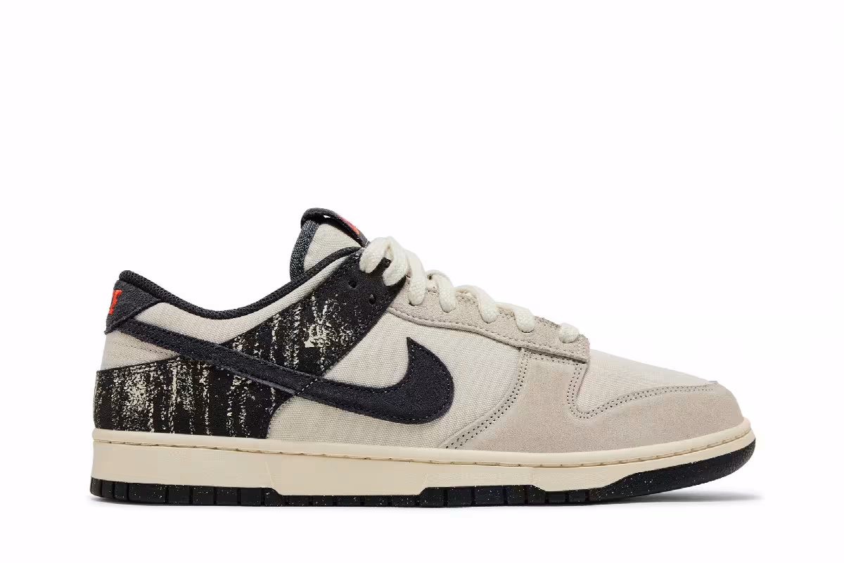 Nike Dunk Low Pale Ivory Off Noir, view 2