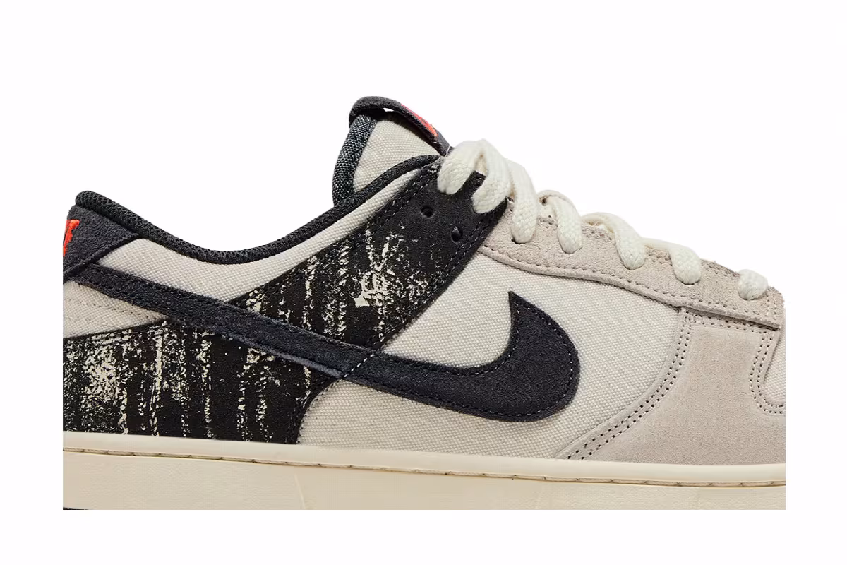 Nike Dunk Low Pale Ivory Off Noir, view 3