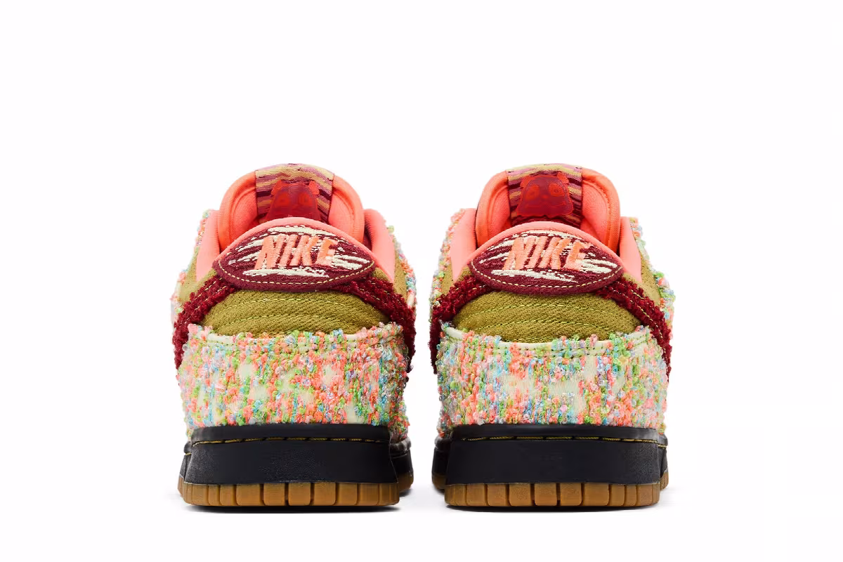 Nike Dunk Low Panda-Monium Pack - Green Curry Mul, view 7