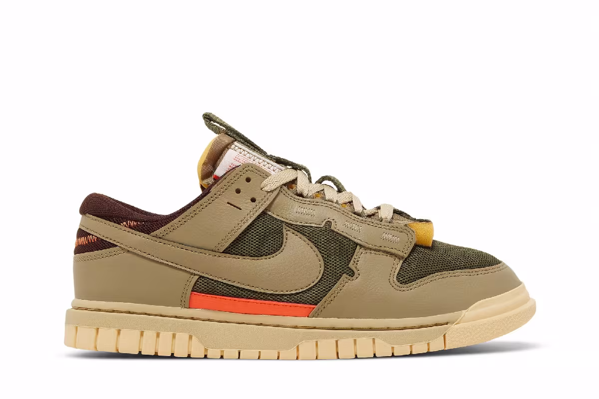 Nike Air Dunk Jumbo Medium Olive, view 2