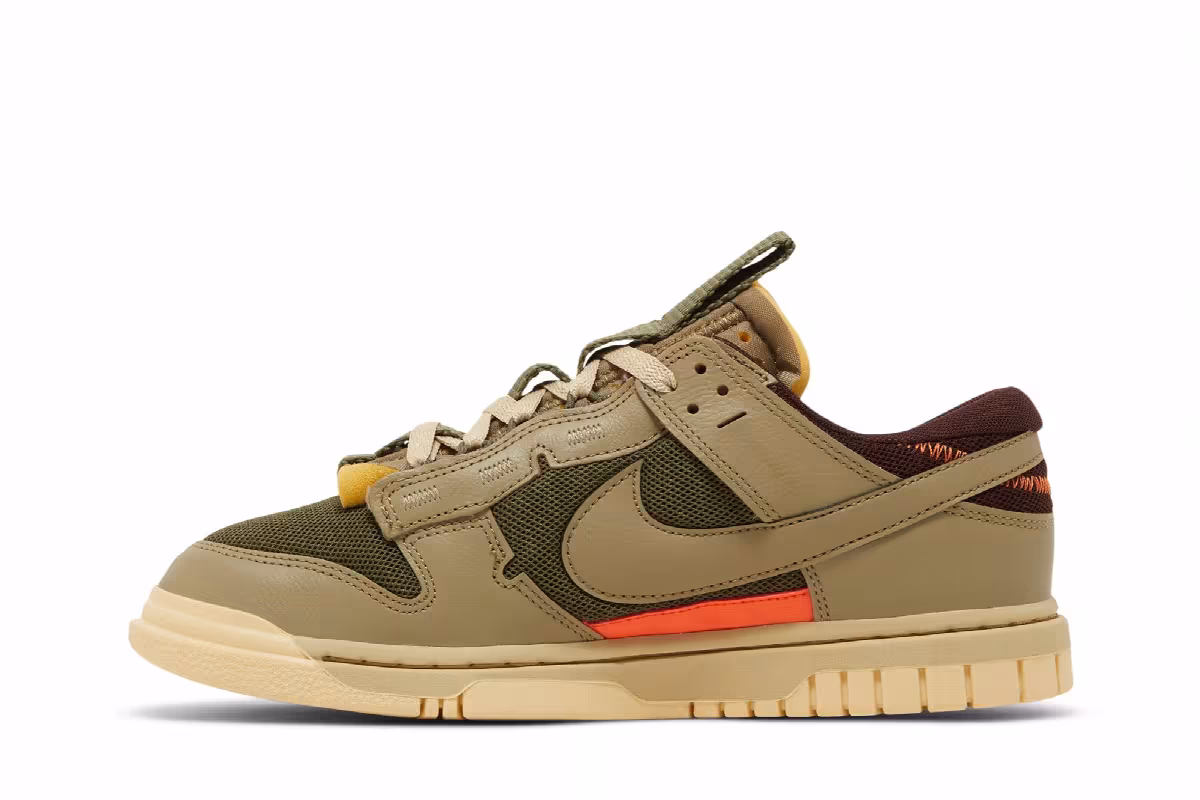 Nike Air Dunk Jumbo Medium Olive, view 4