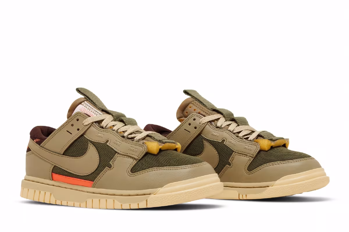Nike Air Dunk Jumbo Medium Olive, view 9
