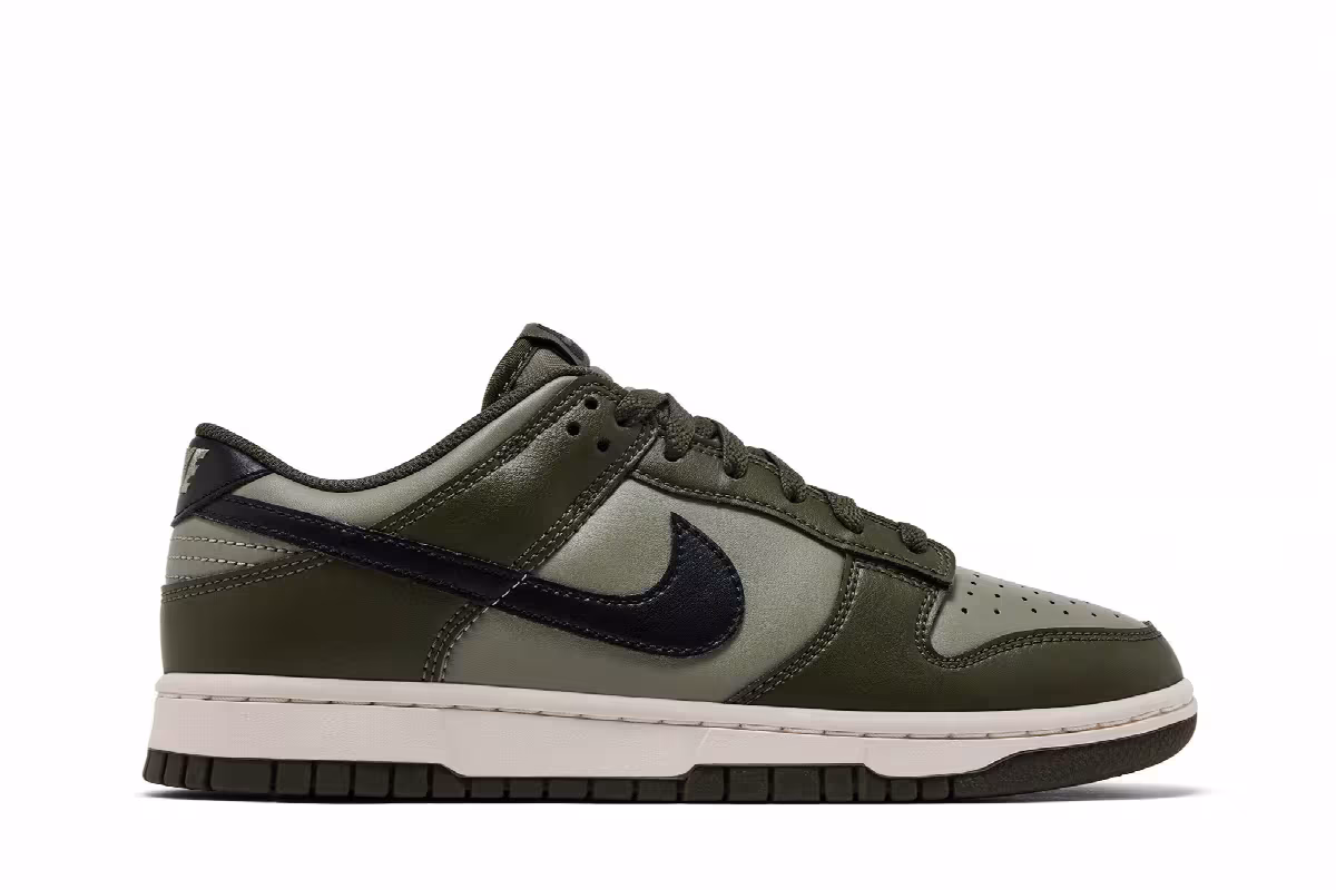 Nike Dunk Low Olive Cargo Khaki, view 2
