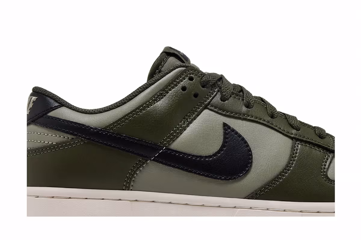 Nike Dunk Low Olive Cargo Khaki, view 3