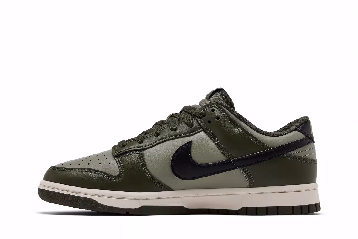 Nike Dunk Low Olive Cargo Khaki, view 4