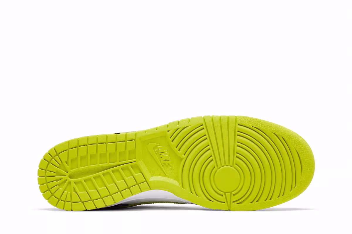 Nike Dunk Low Black Bright Cactus, view 5