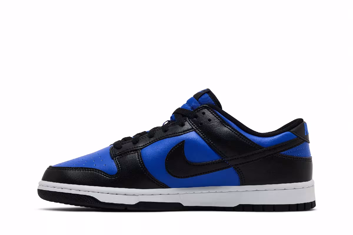 Nike Dunk Low Hyper Royal 2025, view 4