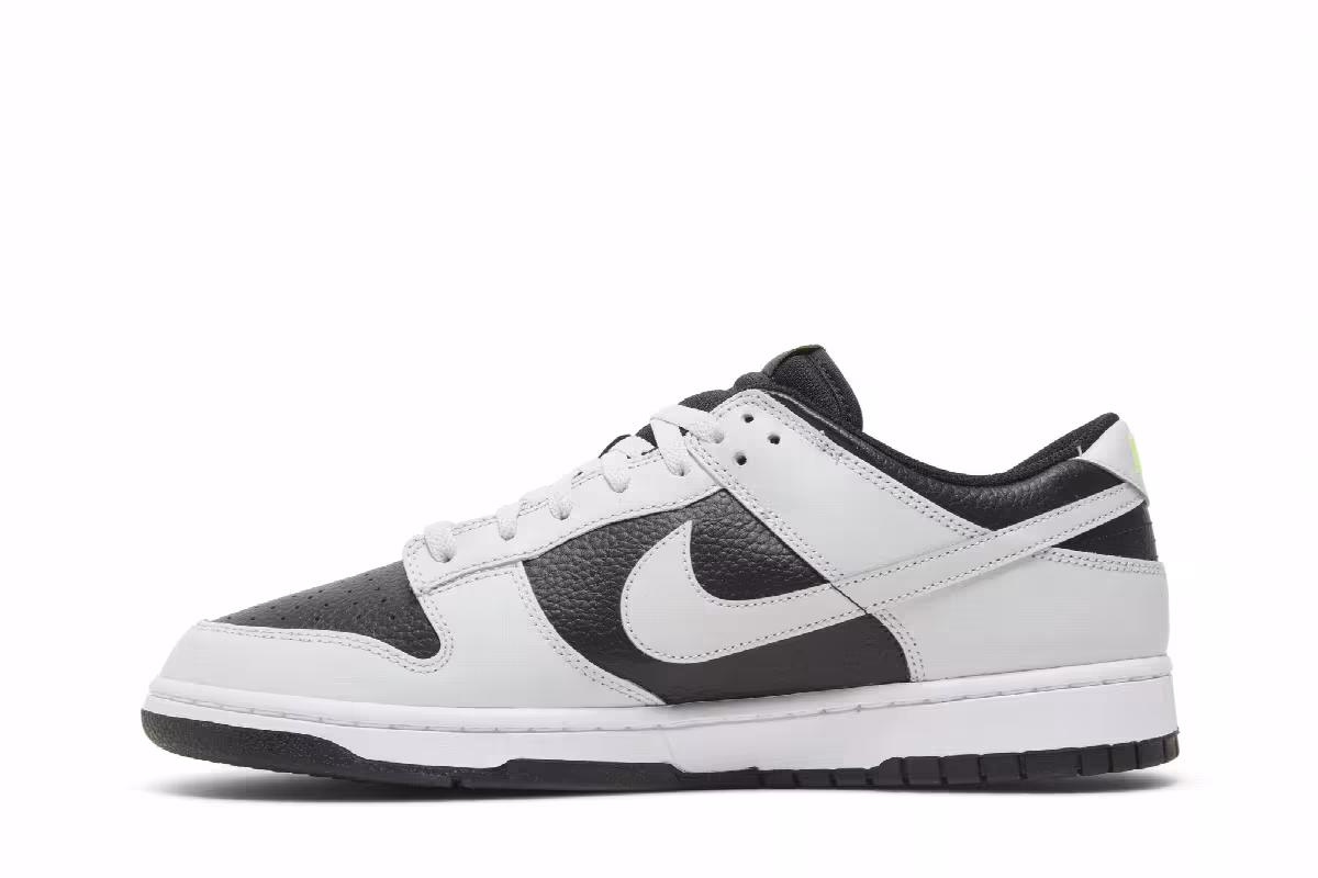 Nike Dunk Low Reverse Panda Neon, view 4