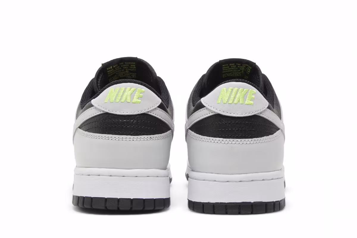 Nike Dunk Low Reverse Panda Neon, view 7