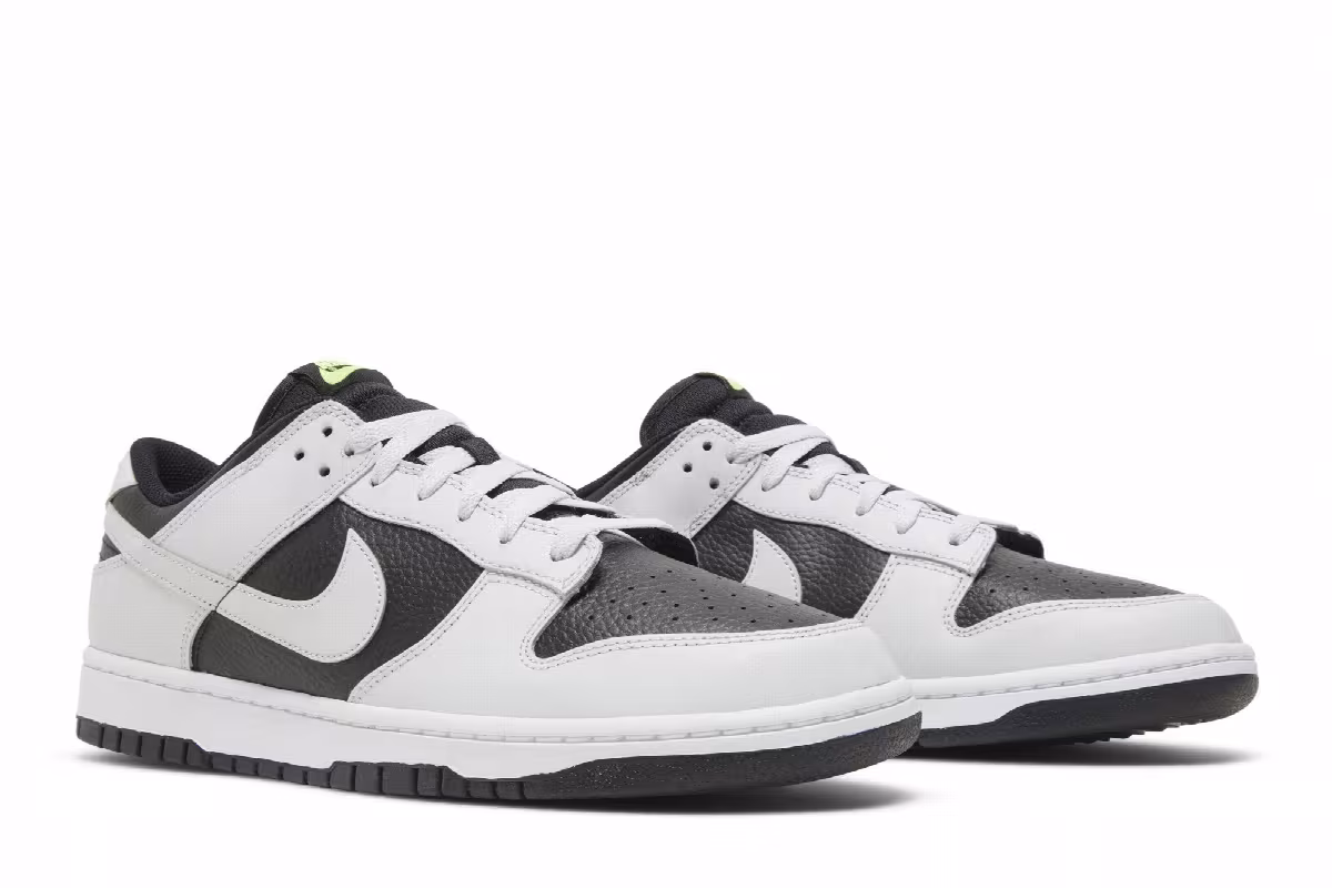 Nike Dunk Low Reverse Panda Neon, view 9