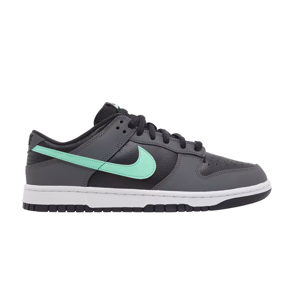 Nike Dunk Low Black Green Glow