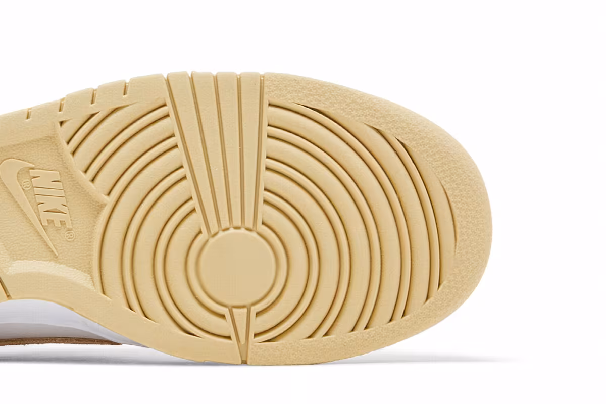 Nike Dunk Low SE Team Gold Suede, view 6