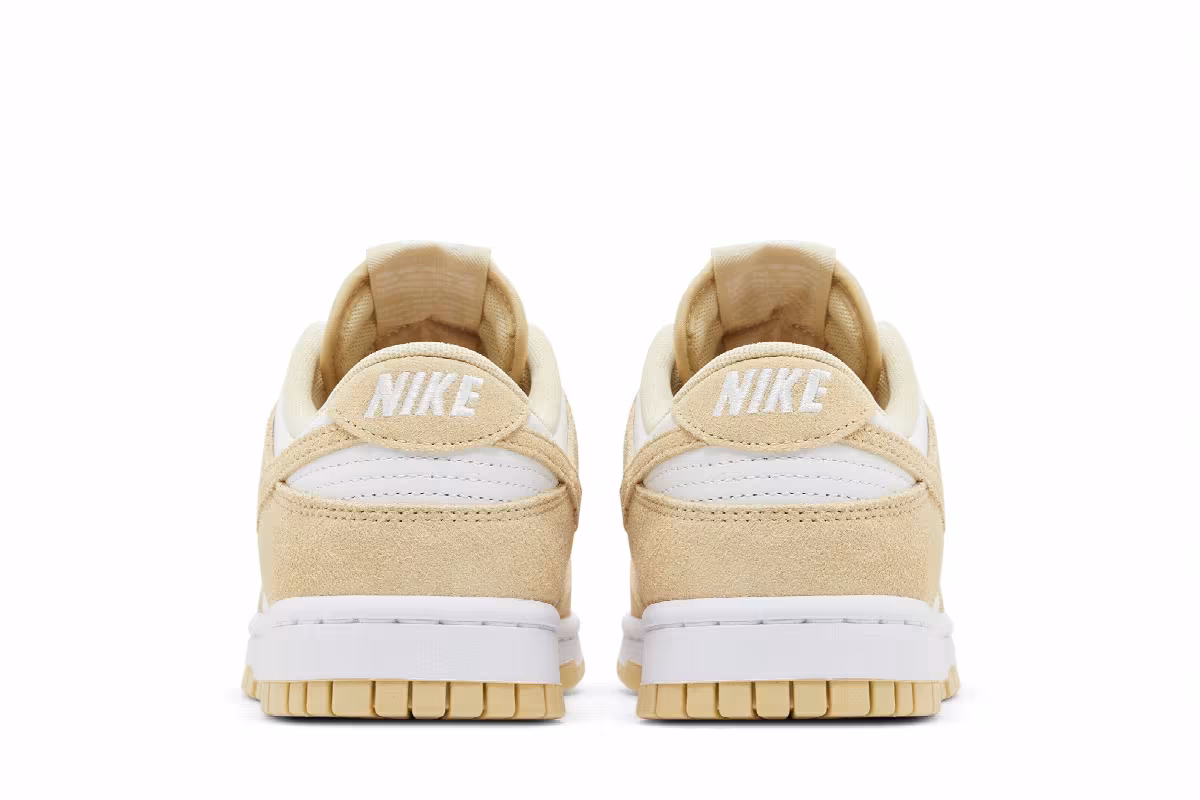 Nike Dunk Low SE Team Gold Suede, view 7