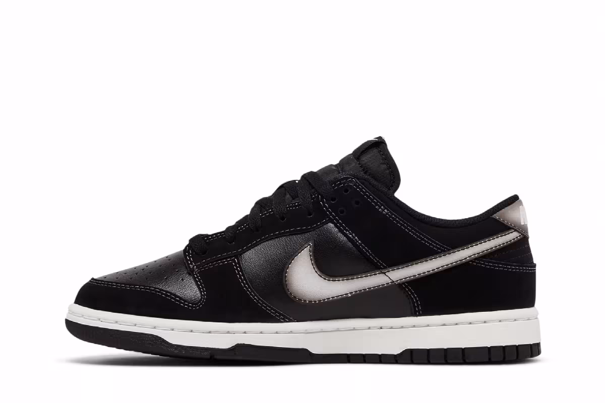 Nike Dunk Low Airbrush - Black, view 4