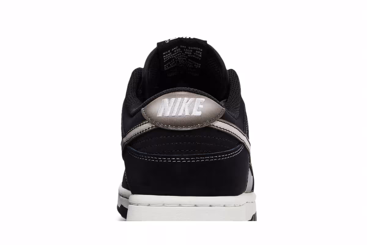 Nike Dunk Low Airbrush - Black, view 8
